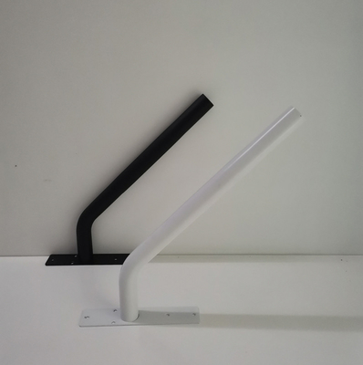 Moderno stile interno base di mobili in metallo rettangolare personalizzato con finitura in argento