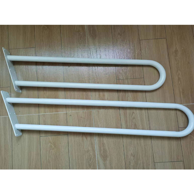 Moderno stile interno base di mobili in metallo rettangolare personalizzato con finitura in argento