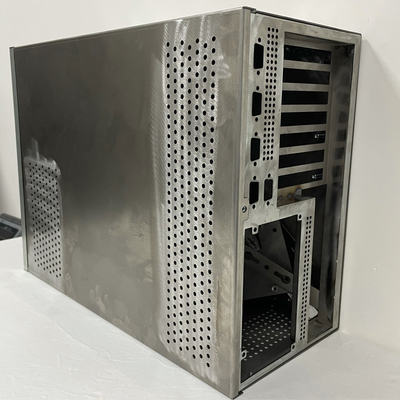Cassa per computer in lamiera di metallo Carcassa in acciaio per computer da tavolo