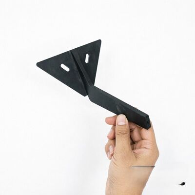 Il piede della gamba del tubo di ferro con diametro personalizzato si adatta alla maggior parte delle gambe dei mobili Gambe in ferro resistenti progettate per stabilità e longevità
