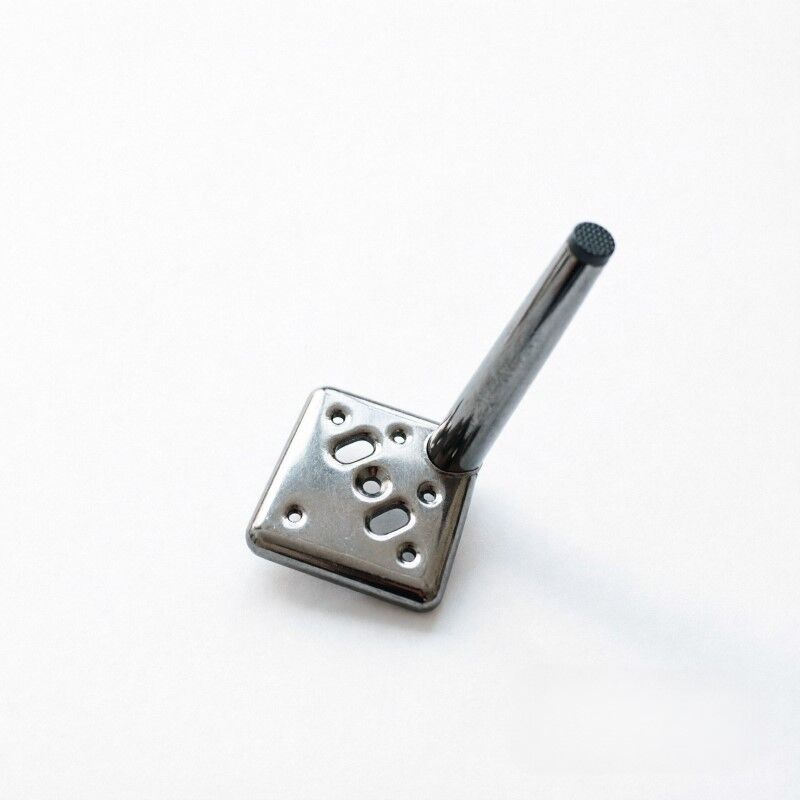 Piedi per tubi Piedi per tubi metallici Piedi standard Componenti di supporto industriale durevoli per applicazioni di mobili e attrezzature